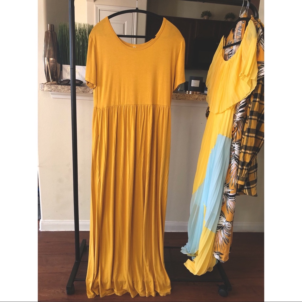 Goldenrod Maxi Dress